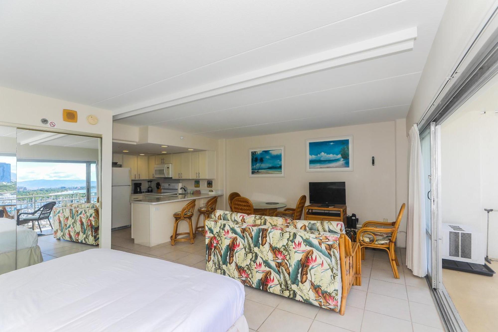 Ilikai Tower 931 Yacht Harbor View 1Br Daire Honolulu Dış mekan fotoğraf